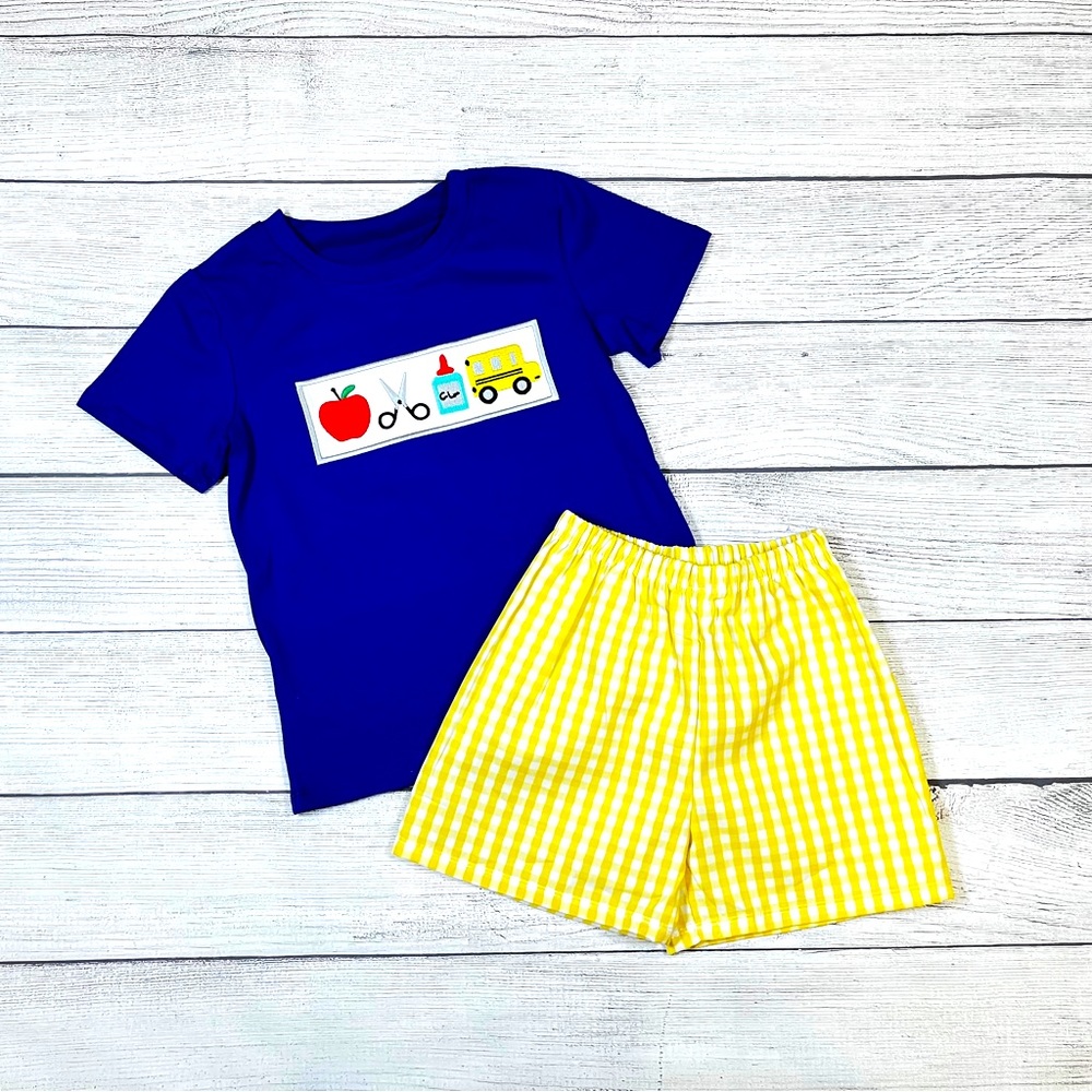 NEW Boy’s Back to School Shorts Set